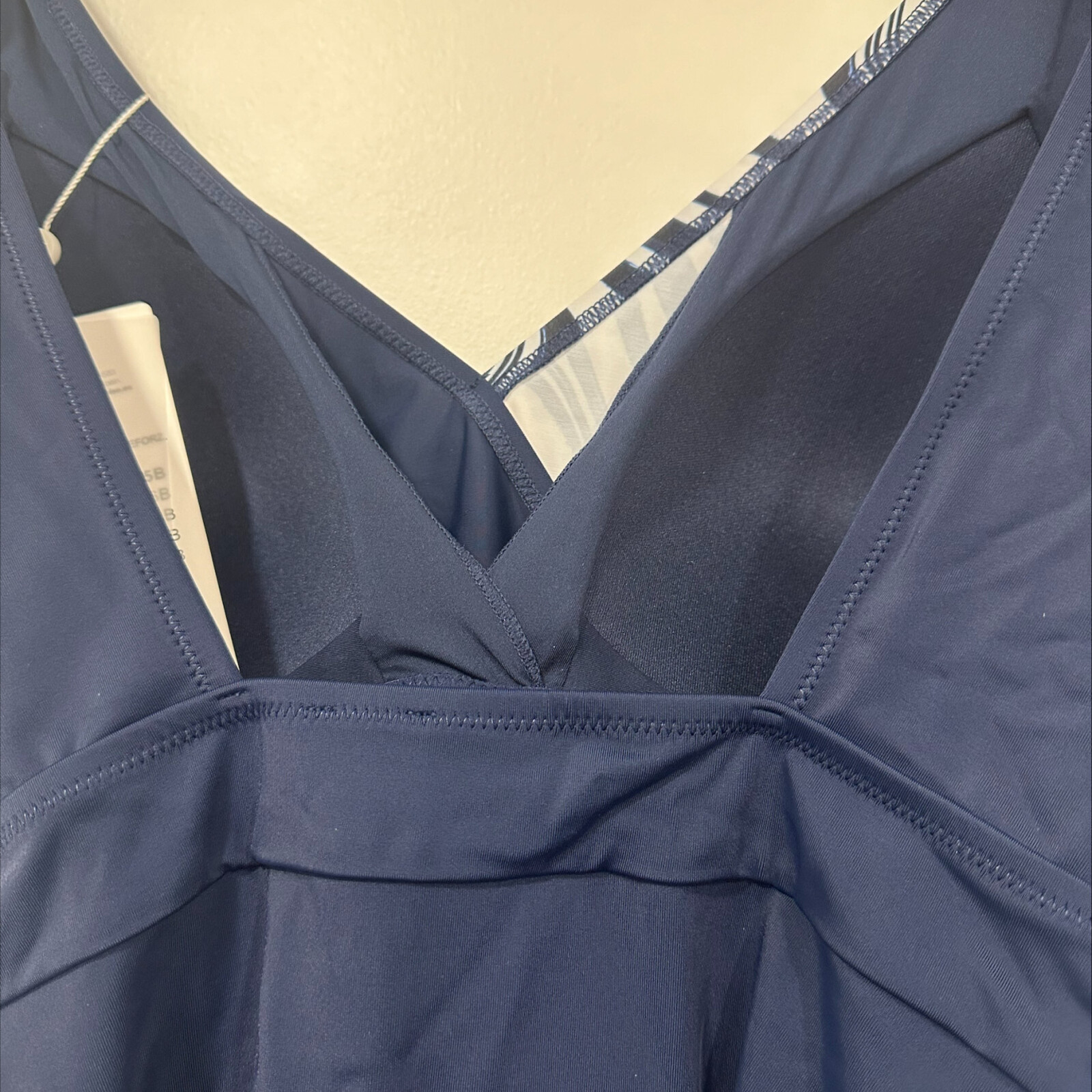 Promise River (Blauw badpak met print)