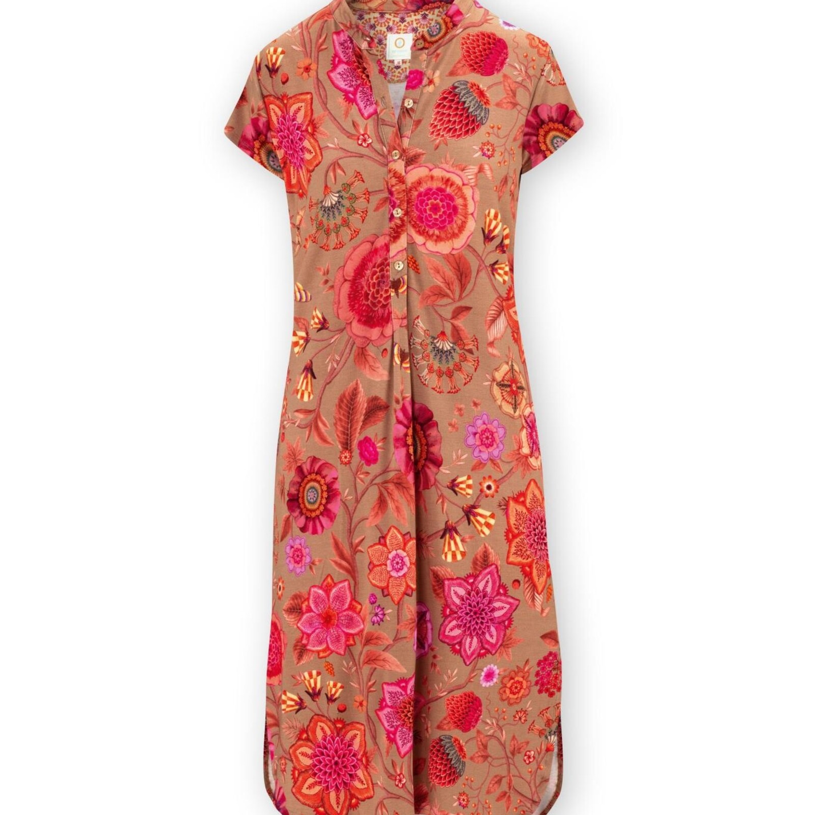 Pip Studio Dalia Short Sleeve Nightdress viva las Flores