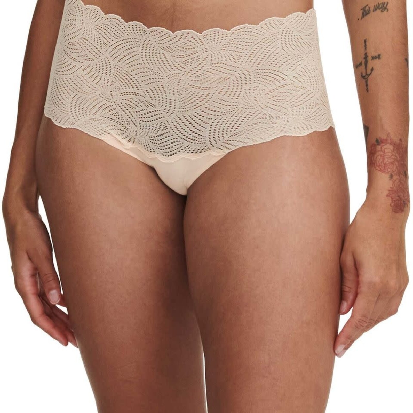Chantelle Softstretch High waist Beige (hoge kant)