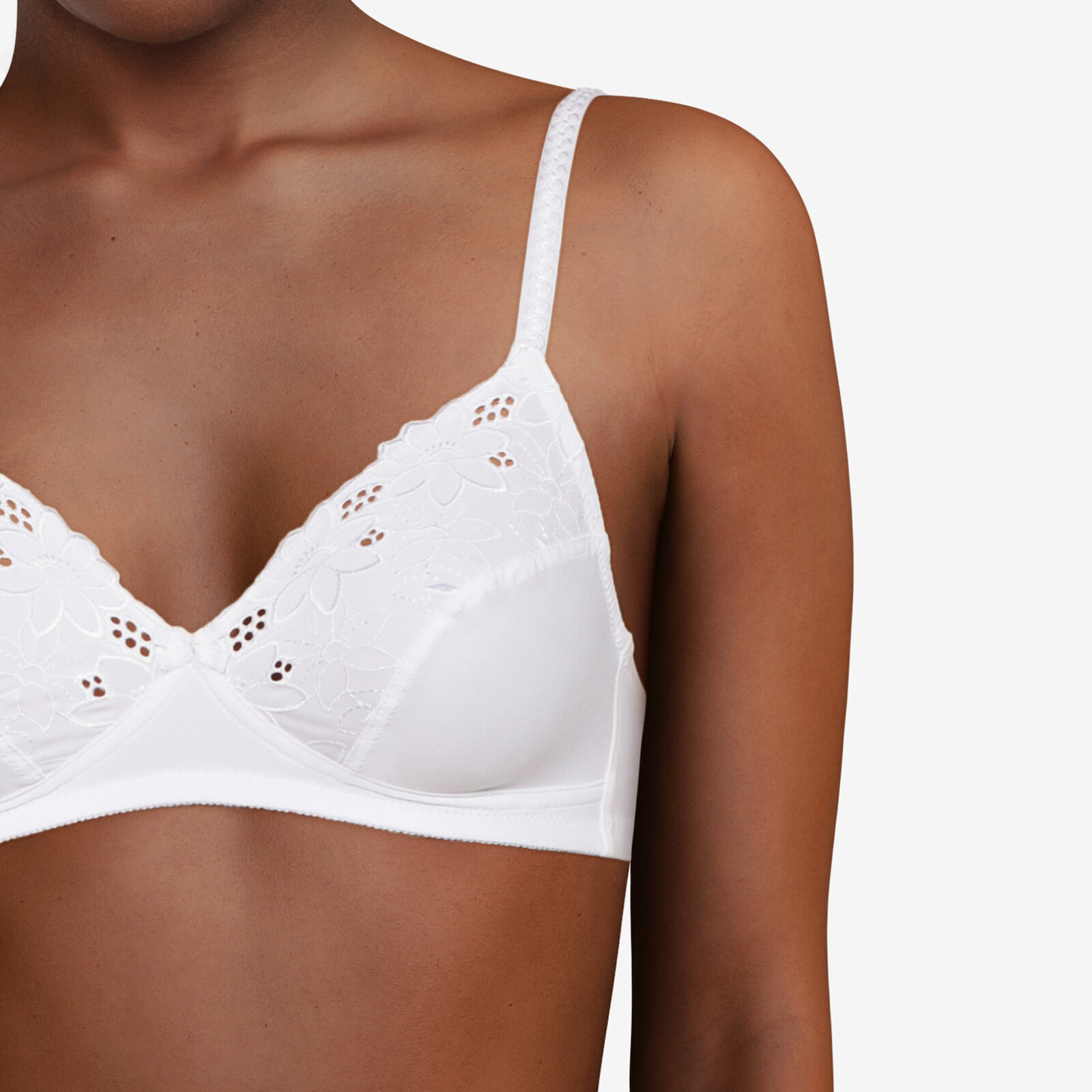 Chantelle White BH Beugelloos