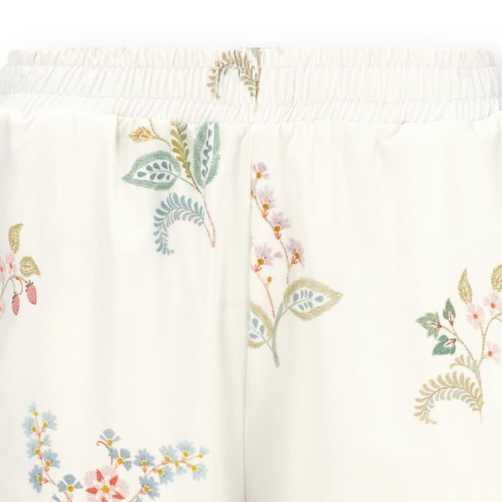 Pip Studio Bo Short Trousers Blossom Chique White