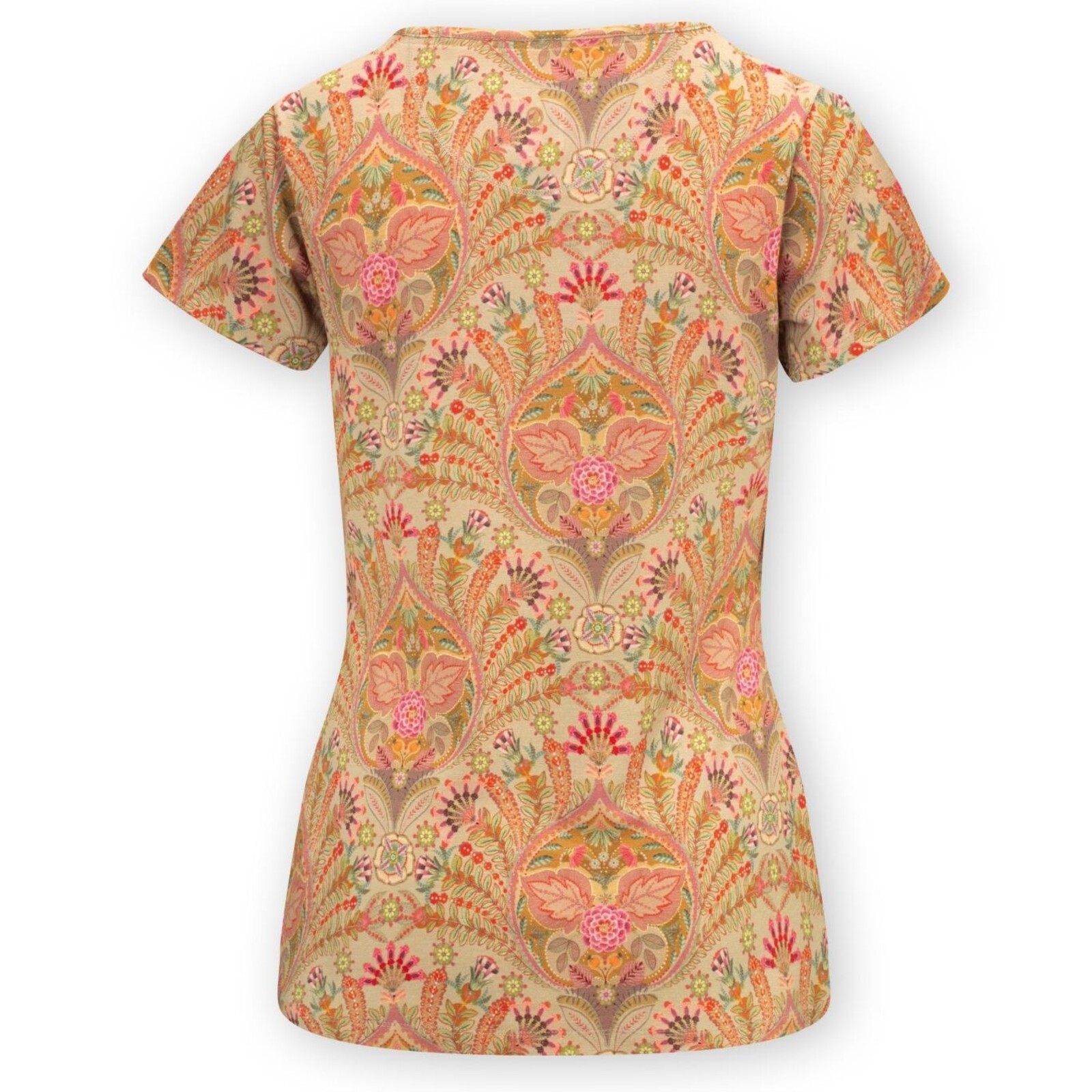 Pip Studio Tilly Short Sleeve Top Alba Khaki