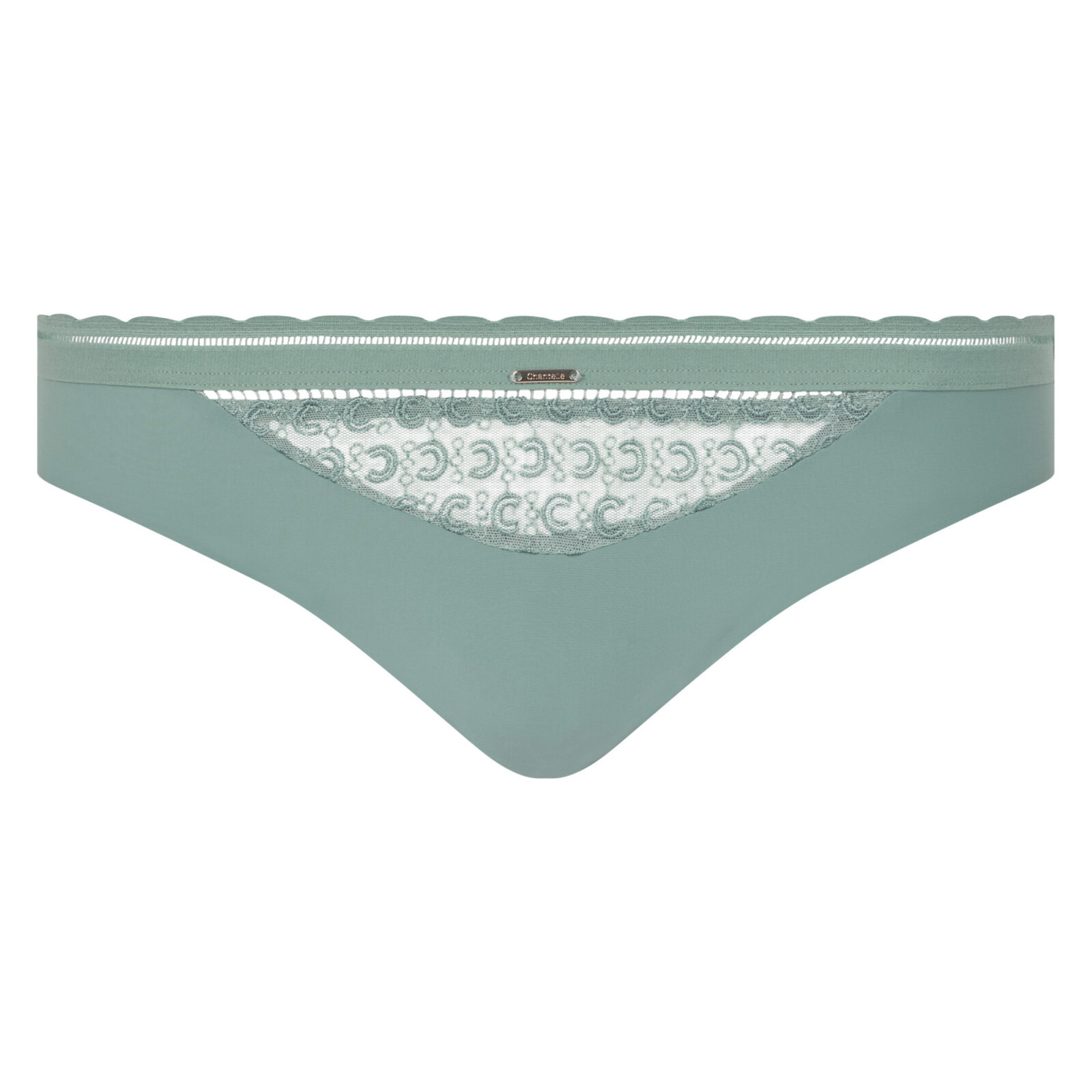 Chantelle Monogram Green slip