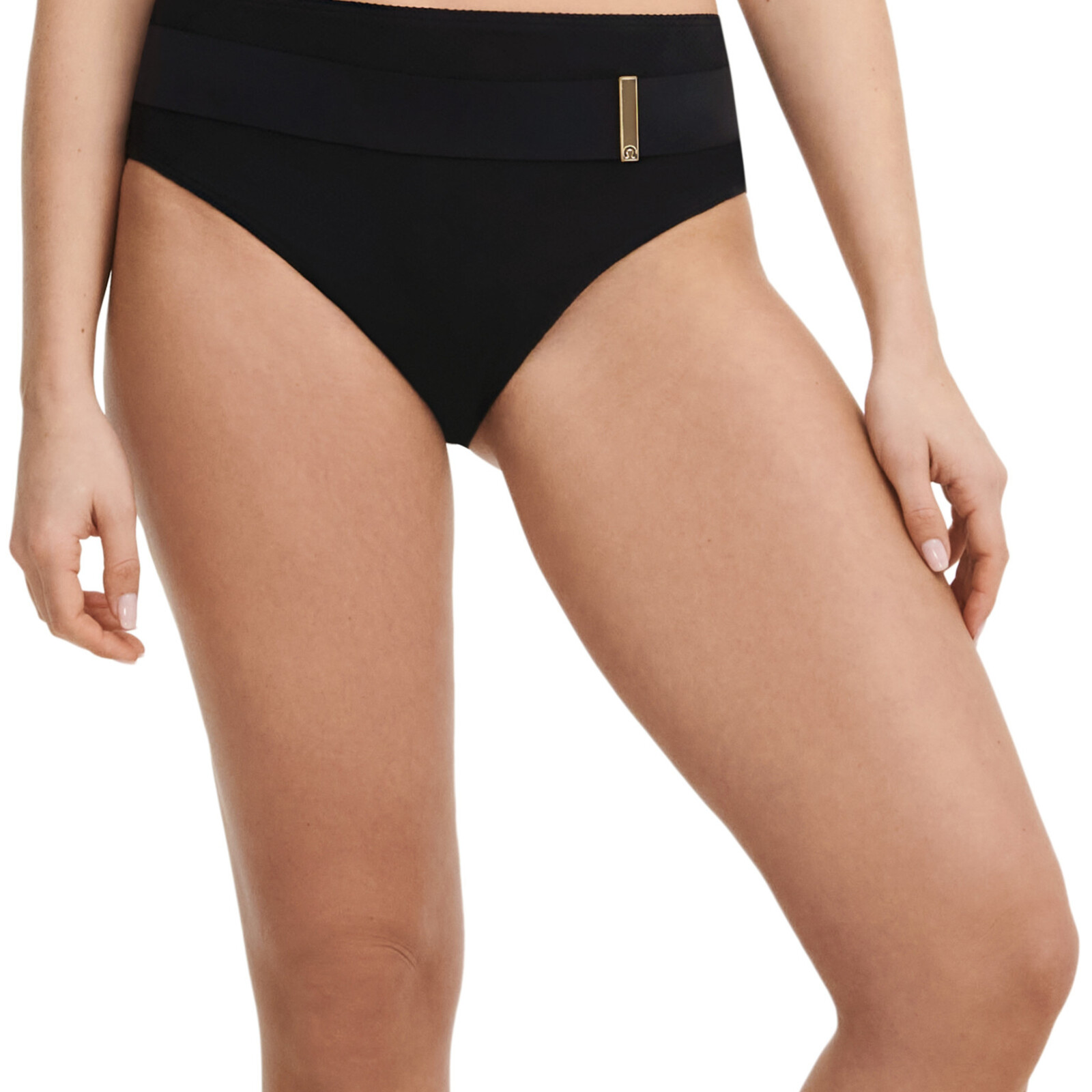 Chantelle High Waist Slip Zwart