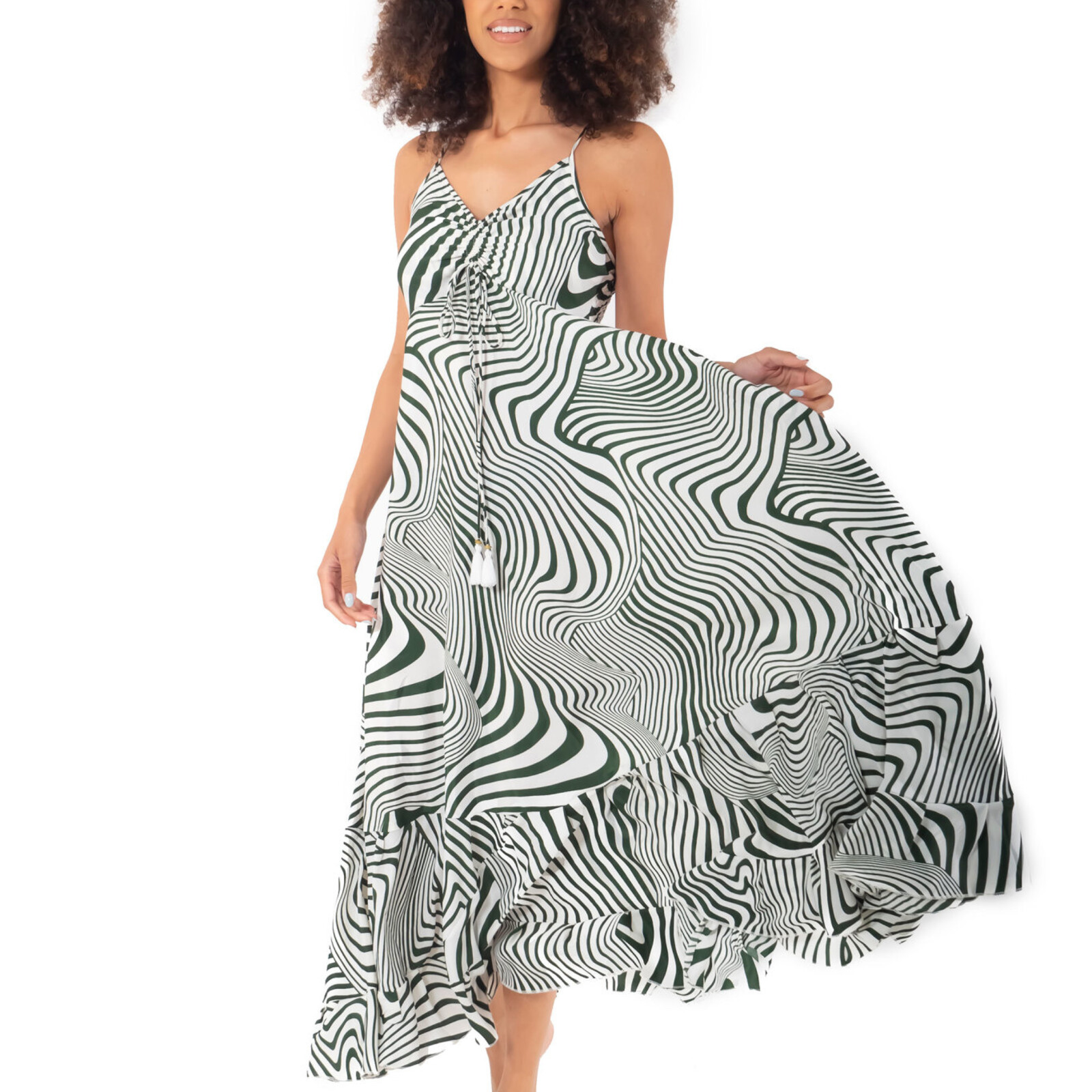 Iconique Angie Strappy Maxi Dress