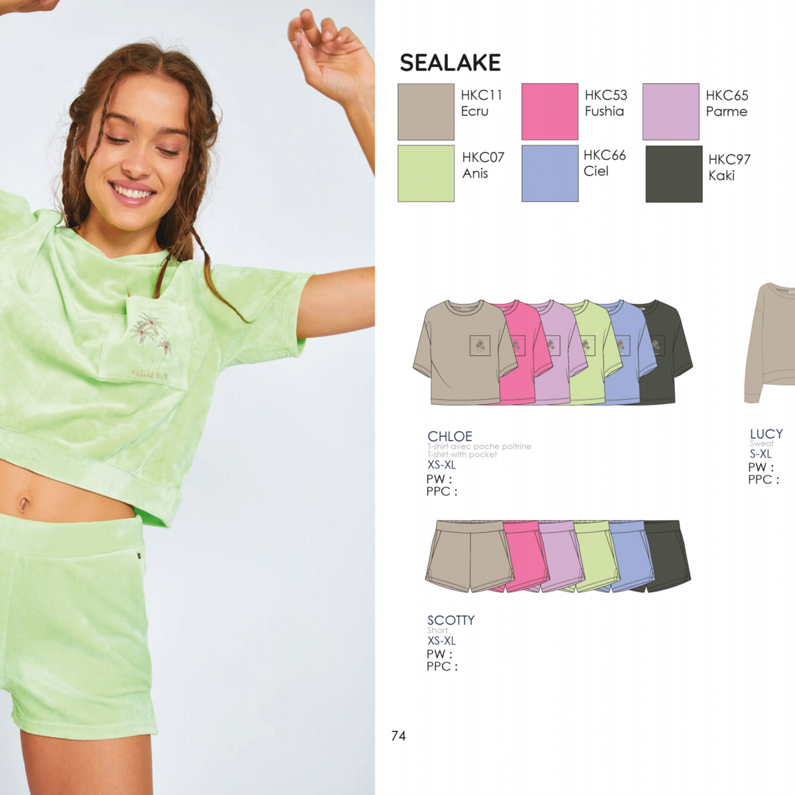 Banana Moon Chloe Sealake Top (lichtgroen)