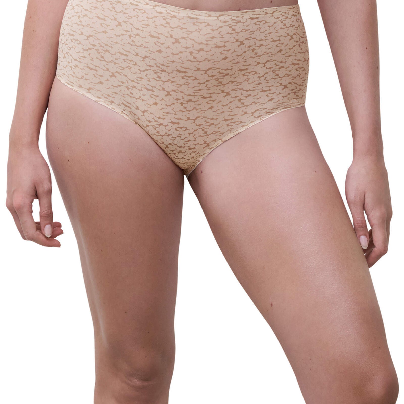 Chantelle Chantelle Softstretch High waist brief Flowers  Nude