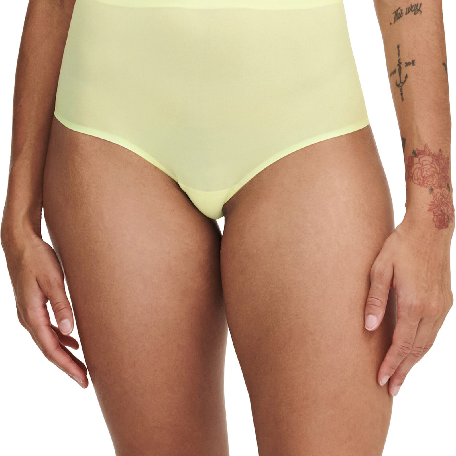 Chantelle Chantelle  Softstretch High waist brief licht geel