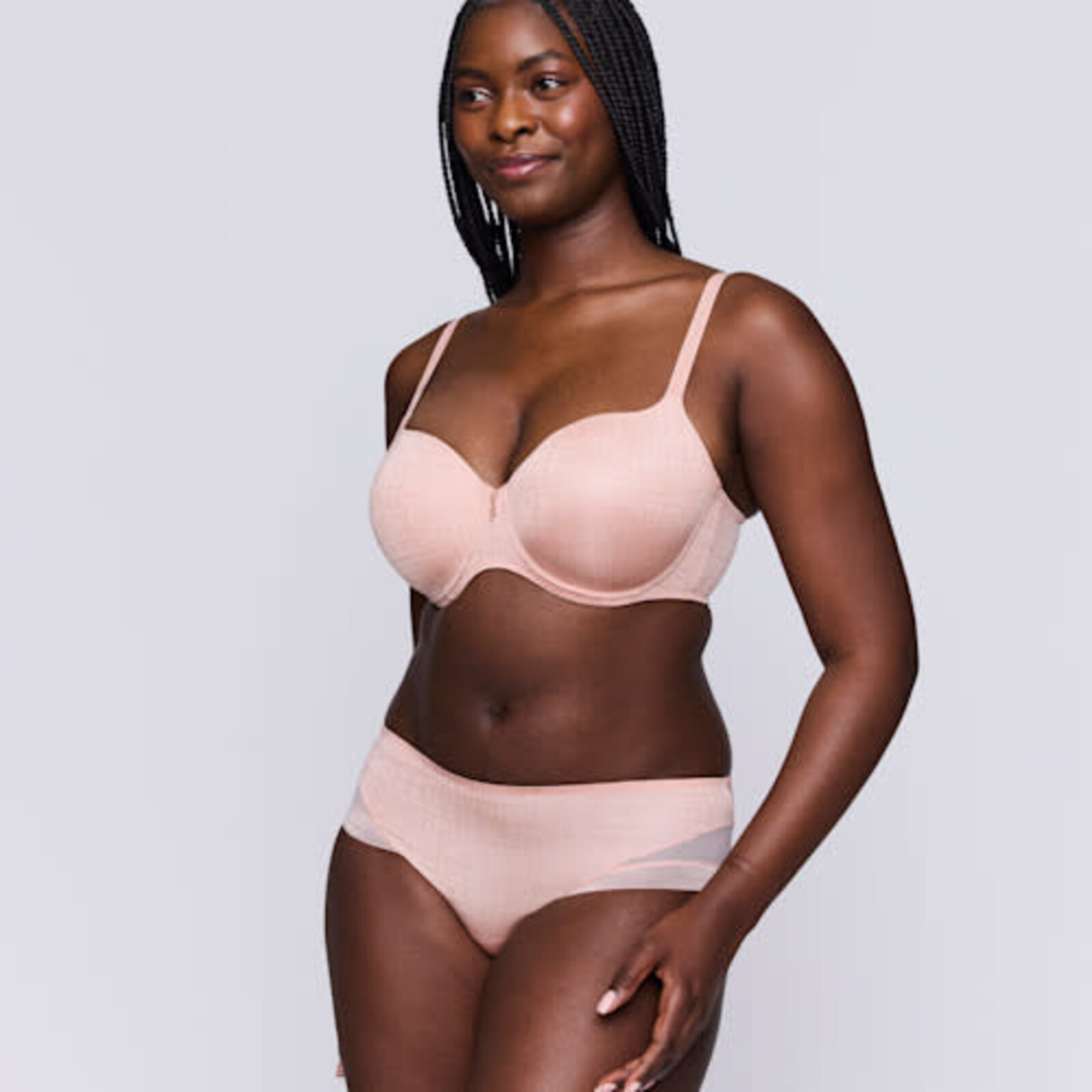 PrimaDonna Primadonna Vennera Dusty Pink Hotpants Slip 0542442DUP
