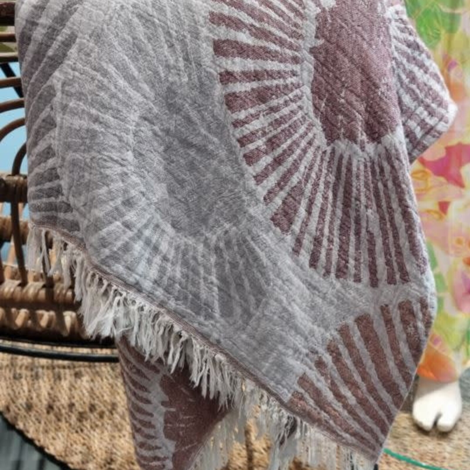 Zusenzomer Hamman Towel Alya Brown
