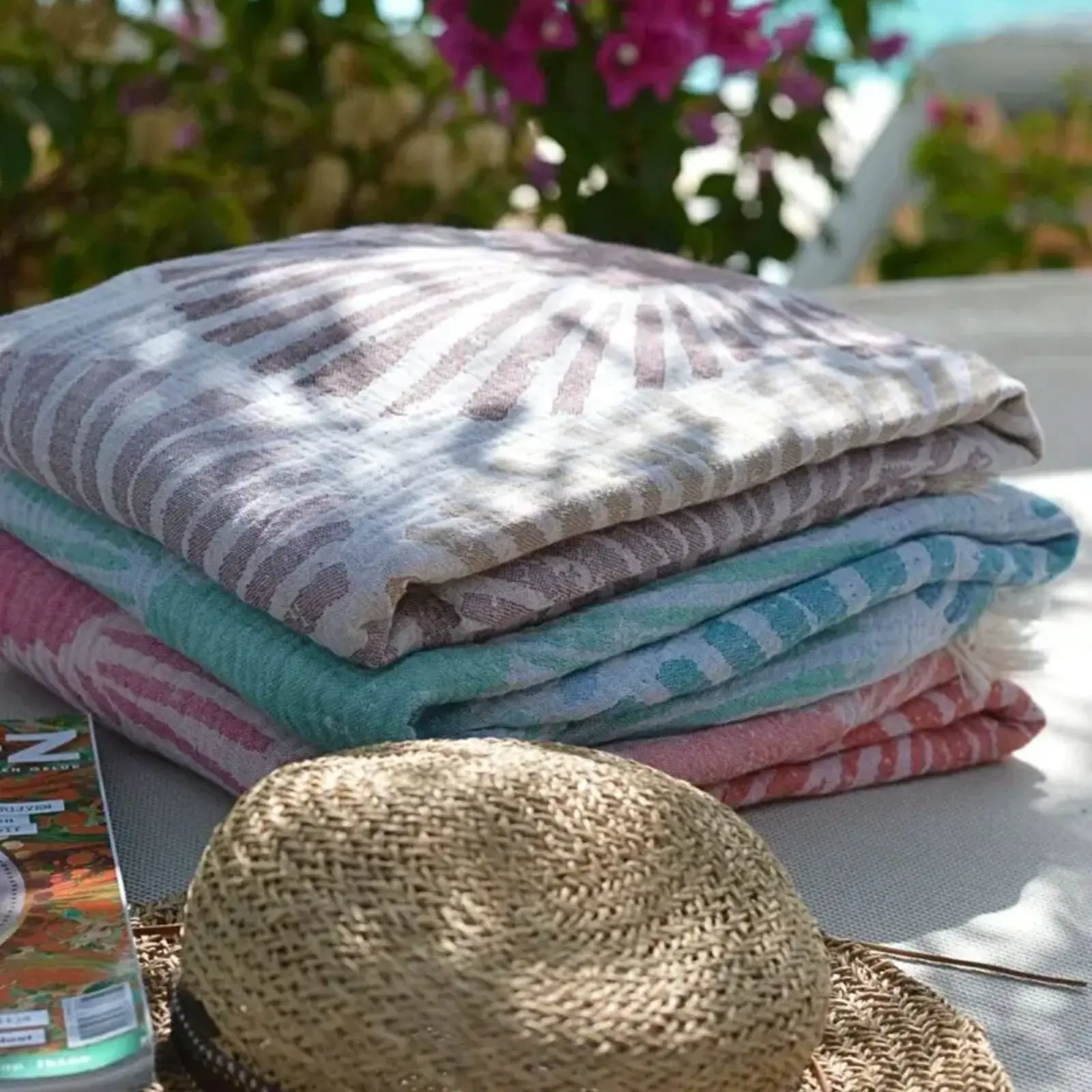 Zusenzomer Hamman Towel Alya Brown
