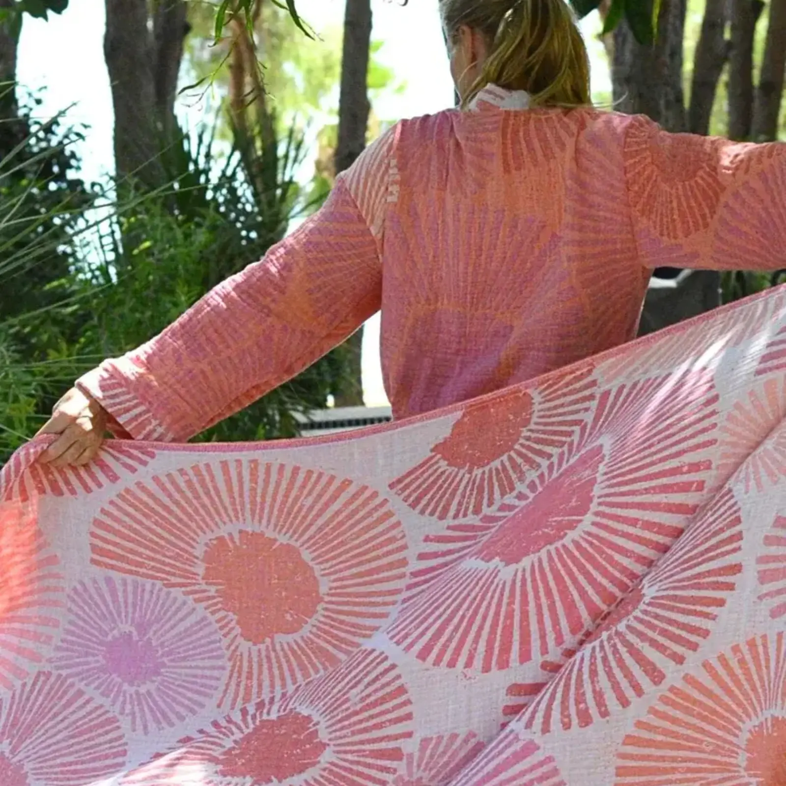 Zusenzomer Hamman Towel Alya Pink