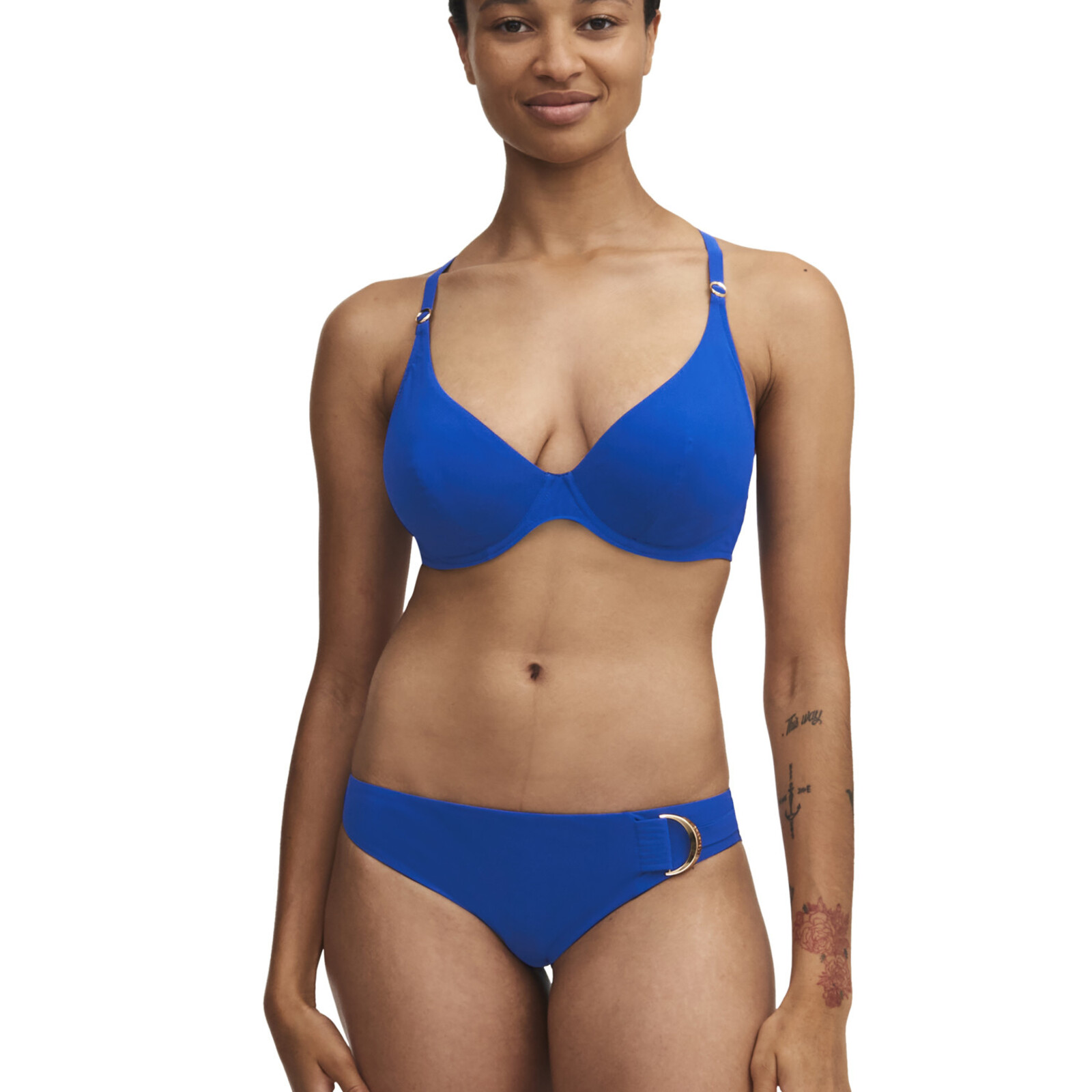 Chantelle Celestial Bikini niet voorgevormd (koningsblauw)