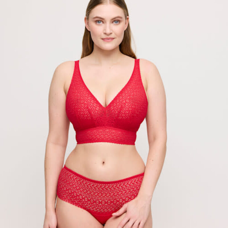 Montara True Red Bralette