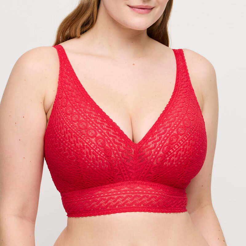Montara True Red Bralette