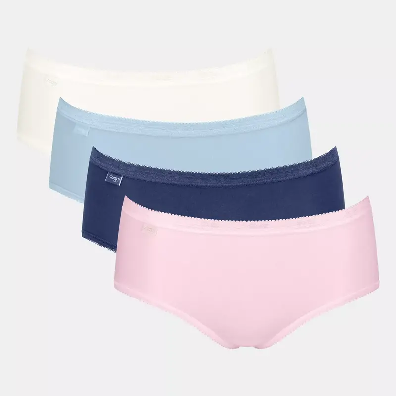Sloggi midi slips in mooie kleurtjes