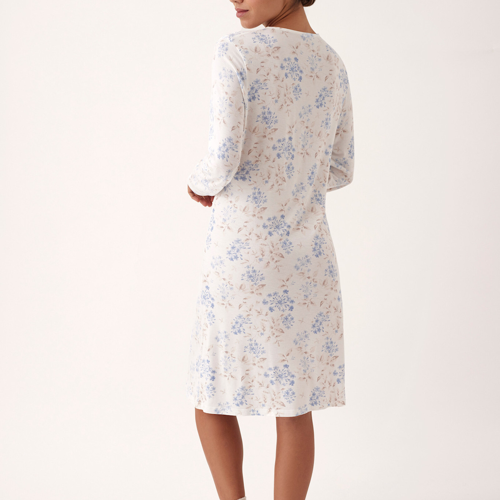 Promise Nachtkleed lange mouwen viscose