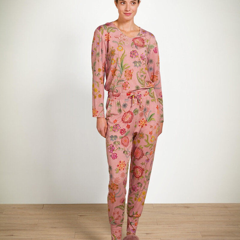 Trice top lange mouwen Coral