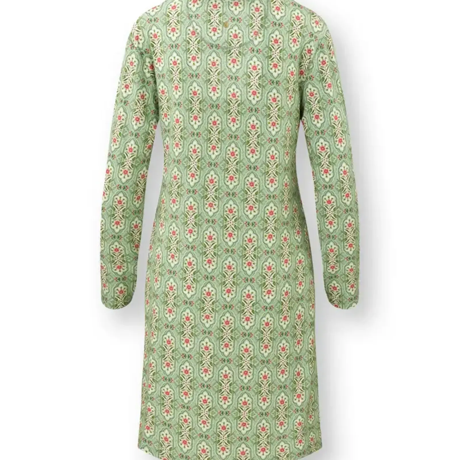 Pip Studio Pip Studio - Desiree Nachthemd Lange Mouw Dames - Jabali - Lichtgroen -