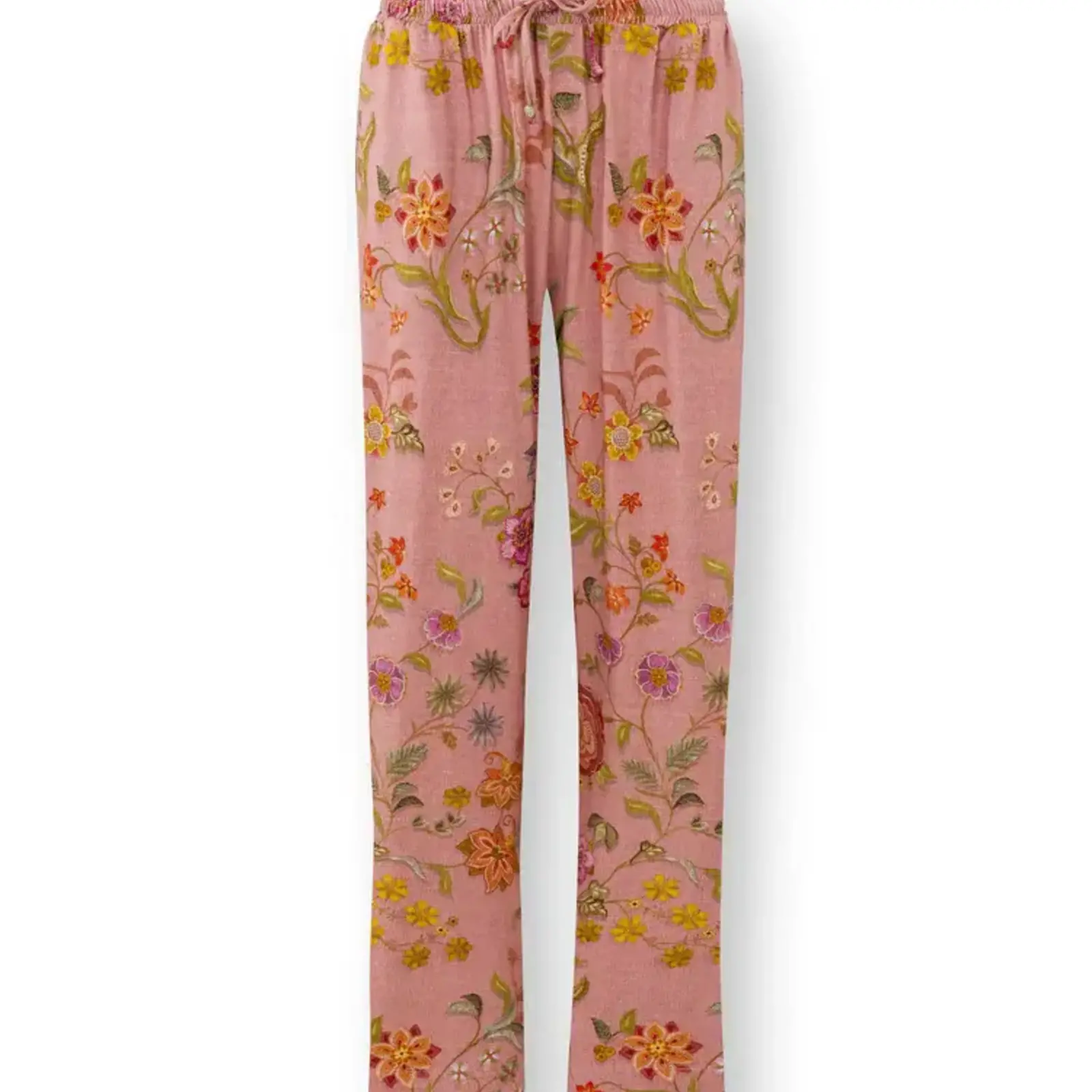 Pip Studio Pip Studio - Belin Pyjama Broek Dames - Coco Flower - Koraal -