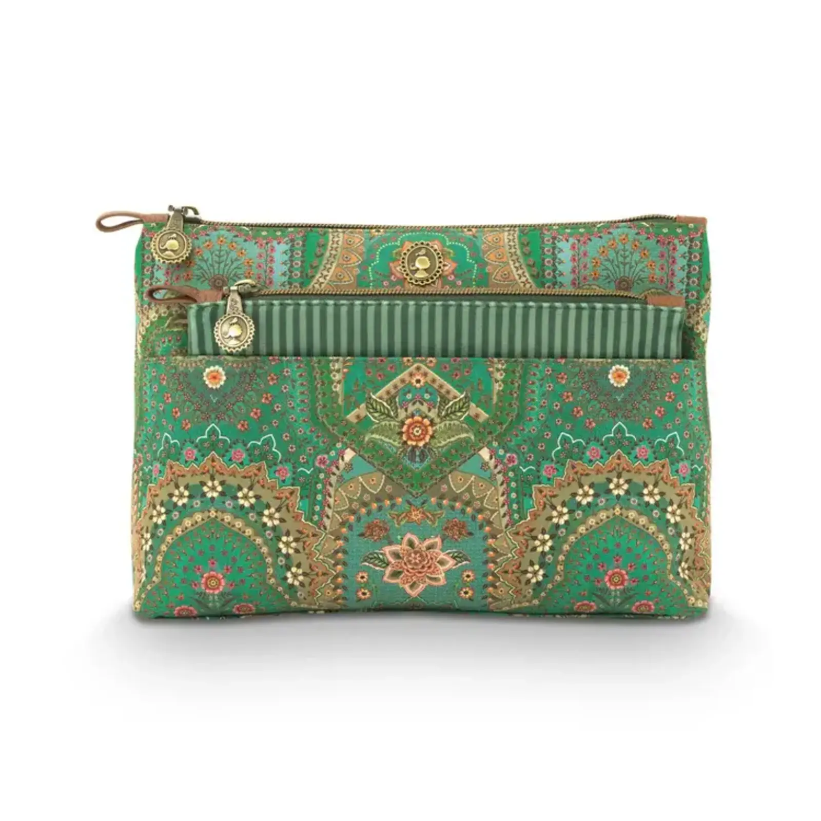 Pip Studio Pip Studio - Caryn Make-up Tasje Dames - Jabali - Rood