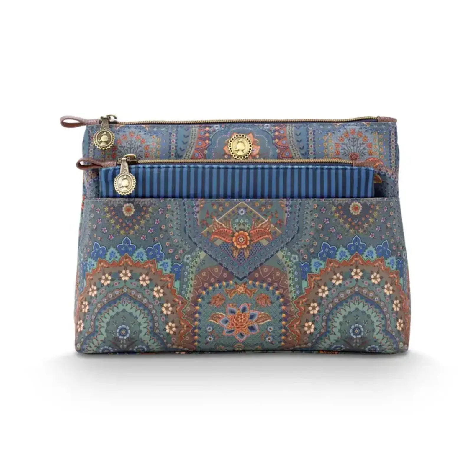 Pip Studio Pip Studio - Caryn Make-up Tasje Dames - Jabali - Rood