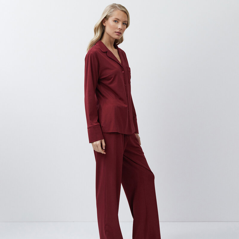 Cadance Lange pyjama Burgundy
