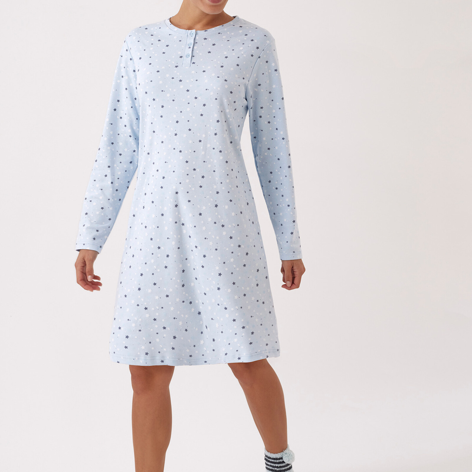 Promise Nachtkleed Blauwe Sterren