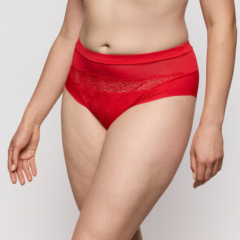 Sophora High Waist True Red