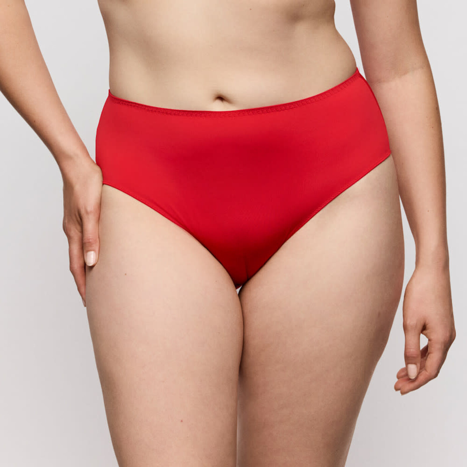 PrimaDonna Sophora High Waist True Red- gewone slip zonder print