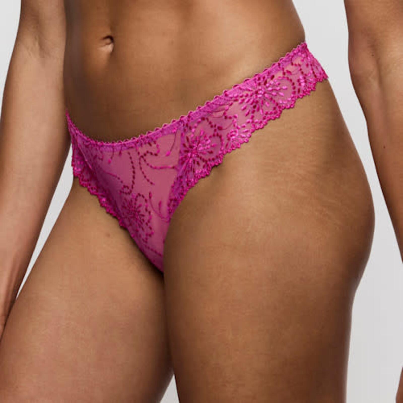 Marie Jo Jane string Slip  Orchid Bliss