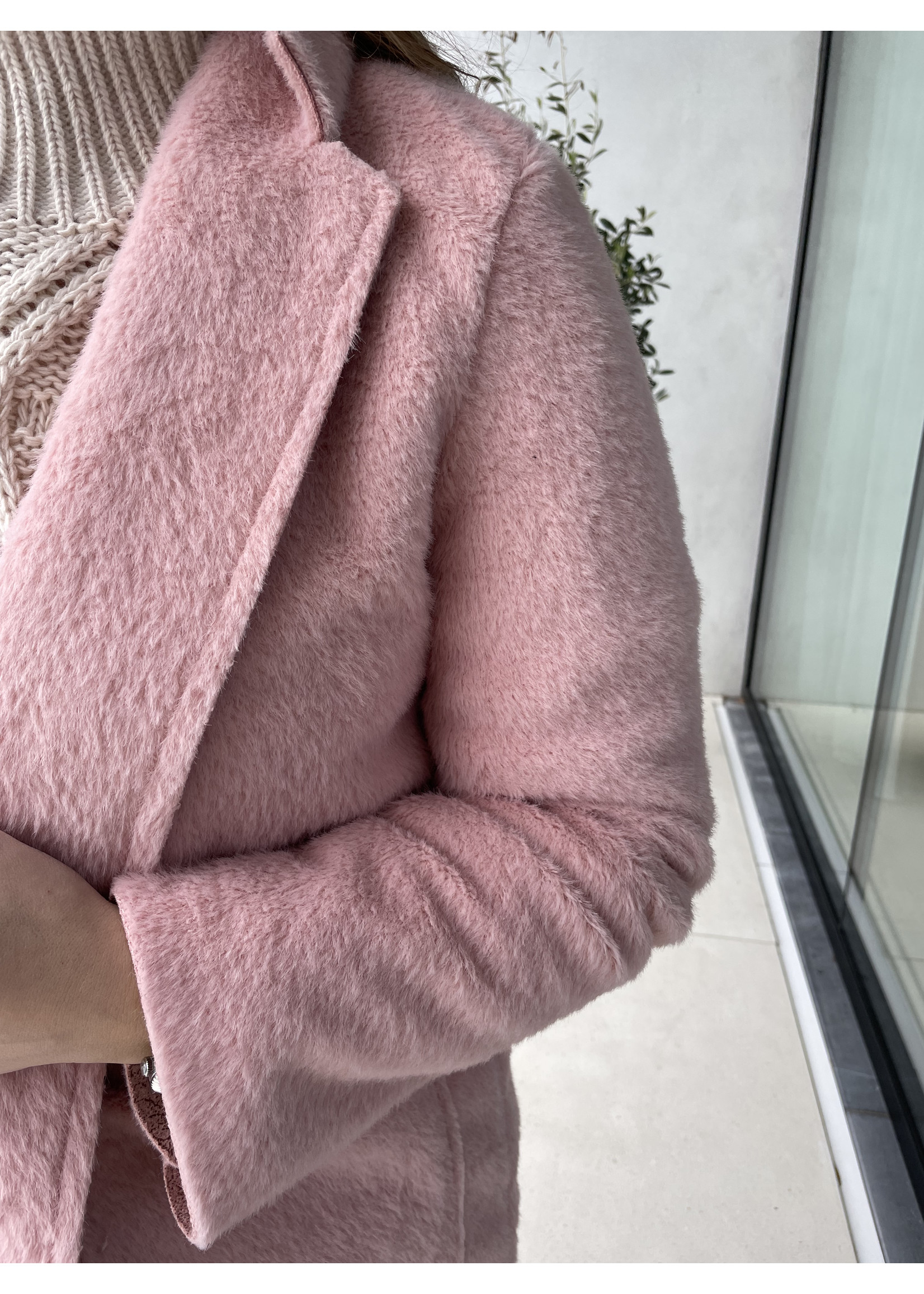 LILY LOU COAT - PINK - ONE SIZE