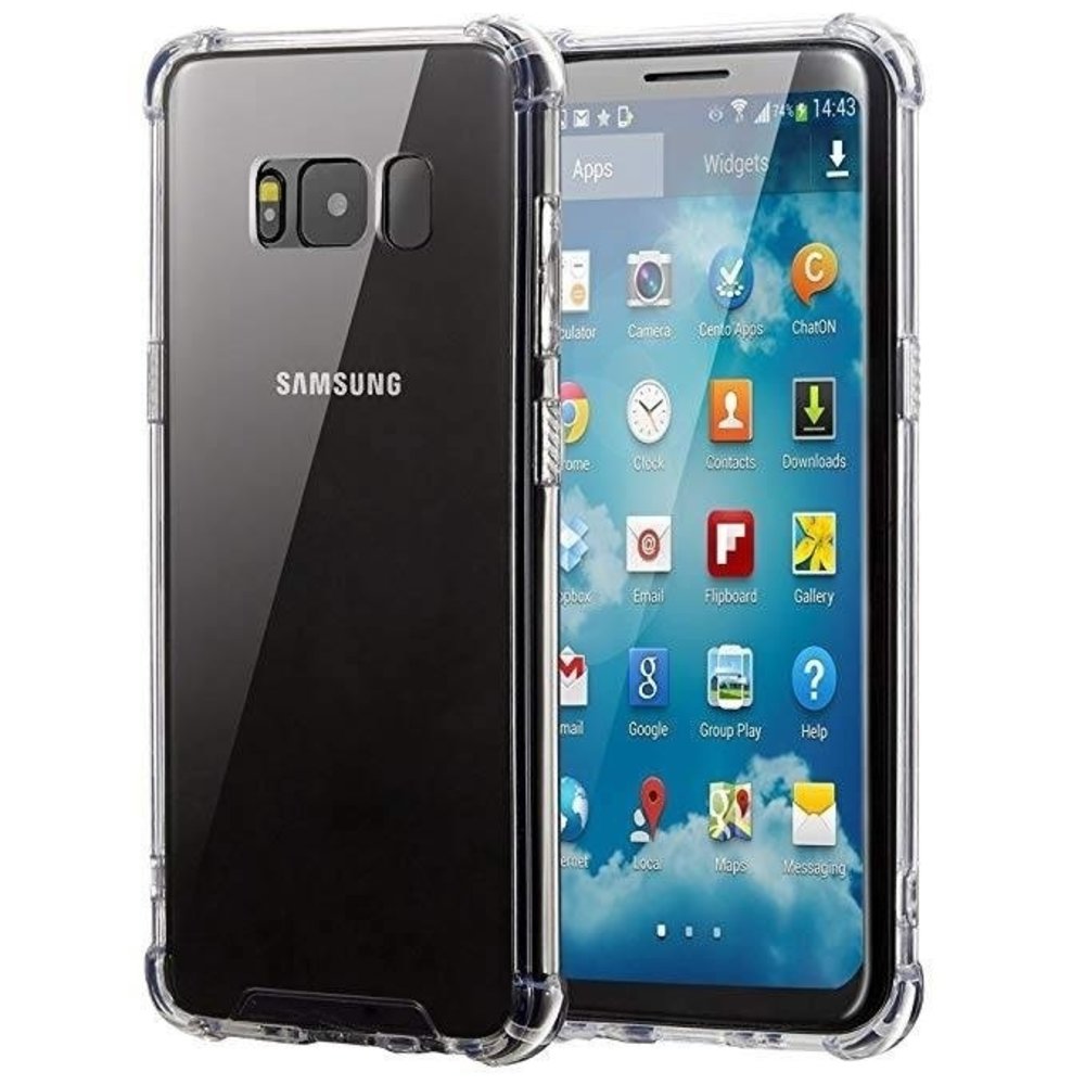 Funda Samsung S8 a prueba de golpes (transparente) - Funda-movil.es