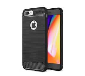 Funda antigolpes con ranura tarjetas iPhone 7 Plus / iPhone 8 Plus  (transparente) 