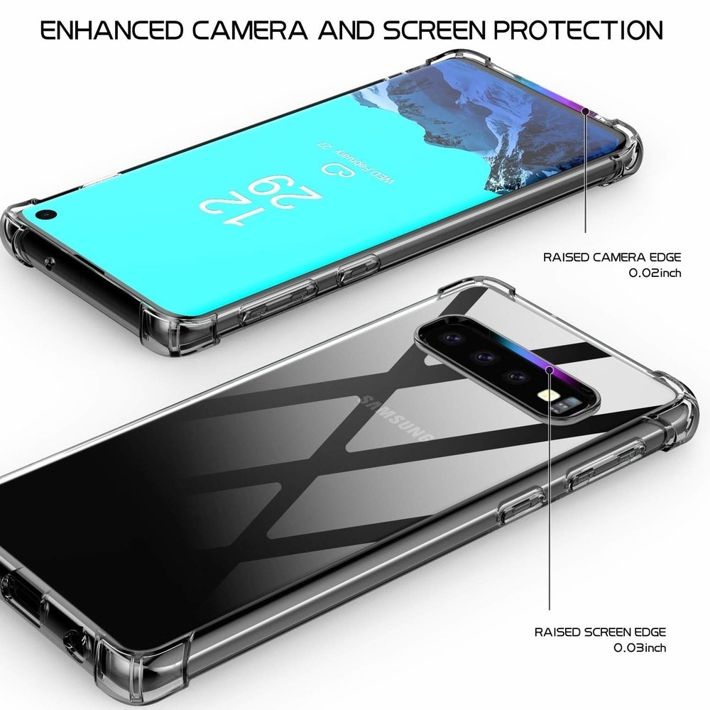 Funda Samsung Galaxy S10e a prueba de golpes (transparente) 