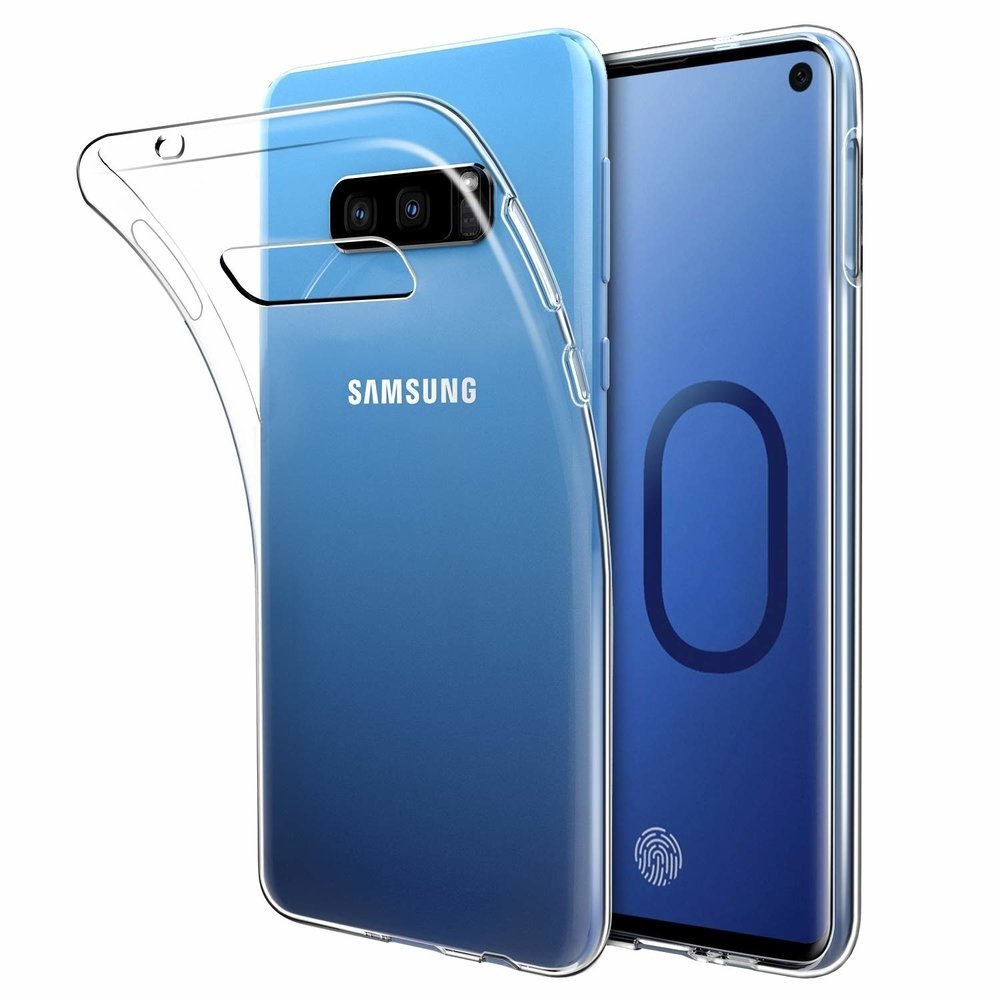 Samsung Funda silicona blanco Galaxy S10e - Funda de teléfono