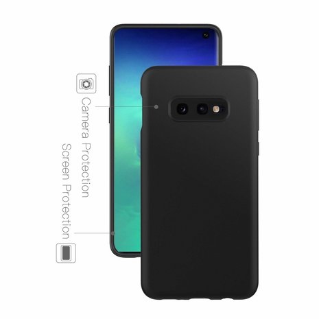 Funda de silicona Samsung Galaxy S10e (negra) 