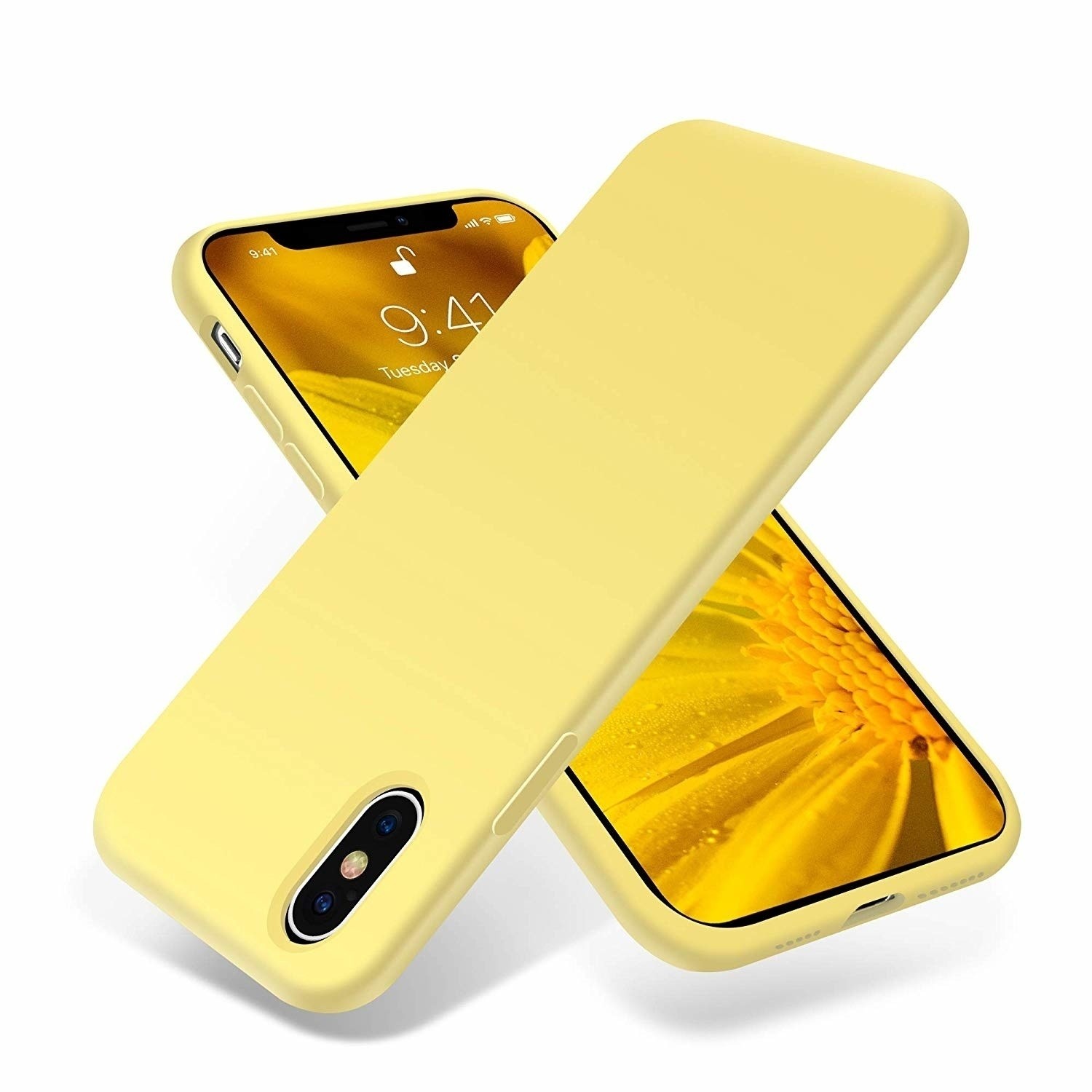 Funda de silicona para el iPhone XS Max - Amarillo canario - Empresas -  Apple (ES)