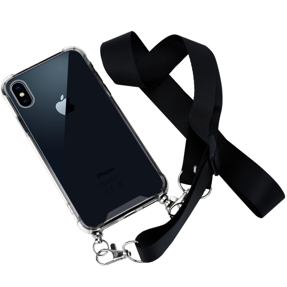 Carcasa IPhone XS Max Cordón Granate - Accel Movil - Móviles Y Accesorios