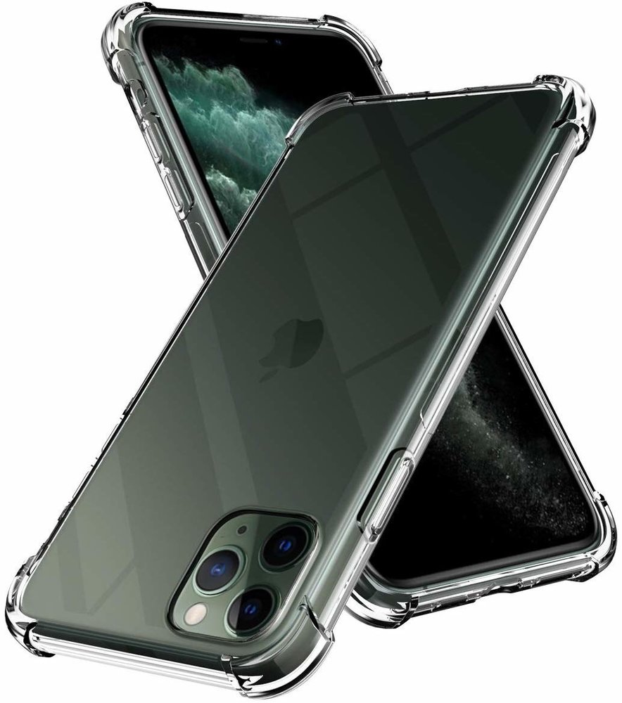 Funda protectora para iPhone 11 Pro Max Defender, a prueba de golpes,  diseño de doble capa, cubierta dura para iPhone 11 Pro Max (gris-verde  azulado)