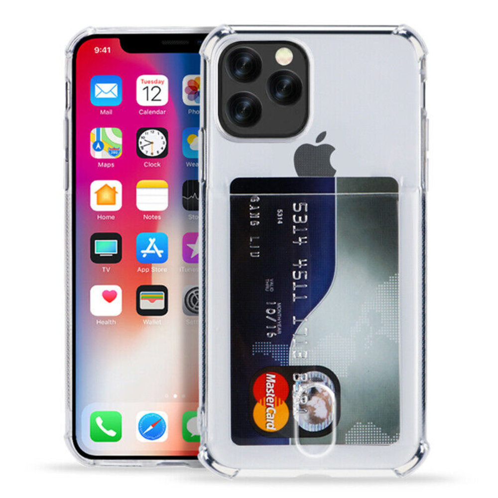 Funda iPhone 11 Pro Max Shock con ranura tarjetas 
