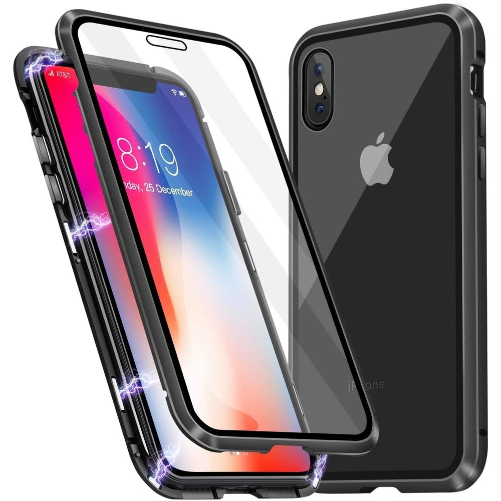 Funda de cristal templado frontal y posterior para el iPhone X