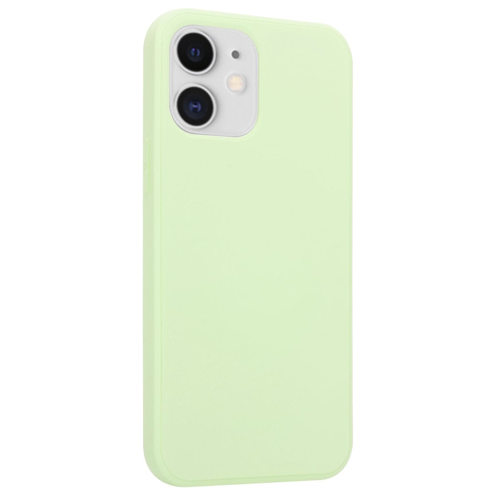 Funda de silicona para iPhone color verde claro - Sibersus