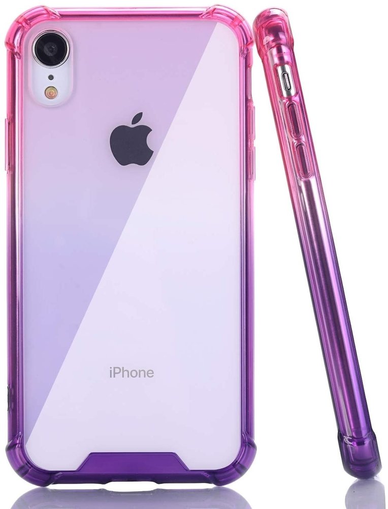 STORM BUY Compatible con [ funda Apple iPhone XR], [transparente] [rosa]  Lindas mujeres, a prueba de golpes, resistentes, fundas protectoras para