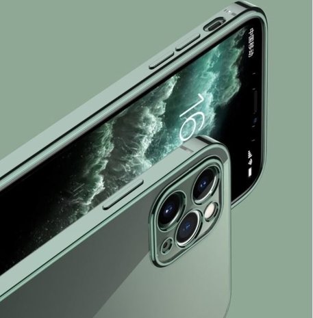 ShieldCase ShieldCase Funda cuadrada iPhone 11 Pro Max (negra)