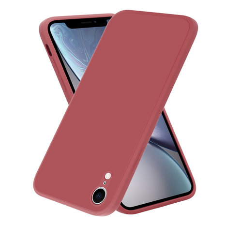 Funda Apple para iPhone XR Silicone Case - Rosa Oscuro