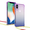 ShieldCase ShieldCase Funda con cuerda iPhone X / Xs (morado/azul) ShieldCase ShieldCase Funda con cuerda iPhone X / Xs (morado/azul)