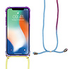 ShieldCase ShieldCase Funda con cuerda iPhone X / Xs (morado/azul) ShieldCase ShieldCase Funda con cuerda iPhone X / Xs (morado/azul)