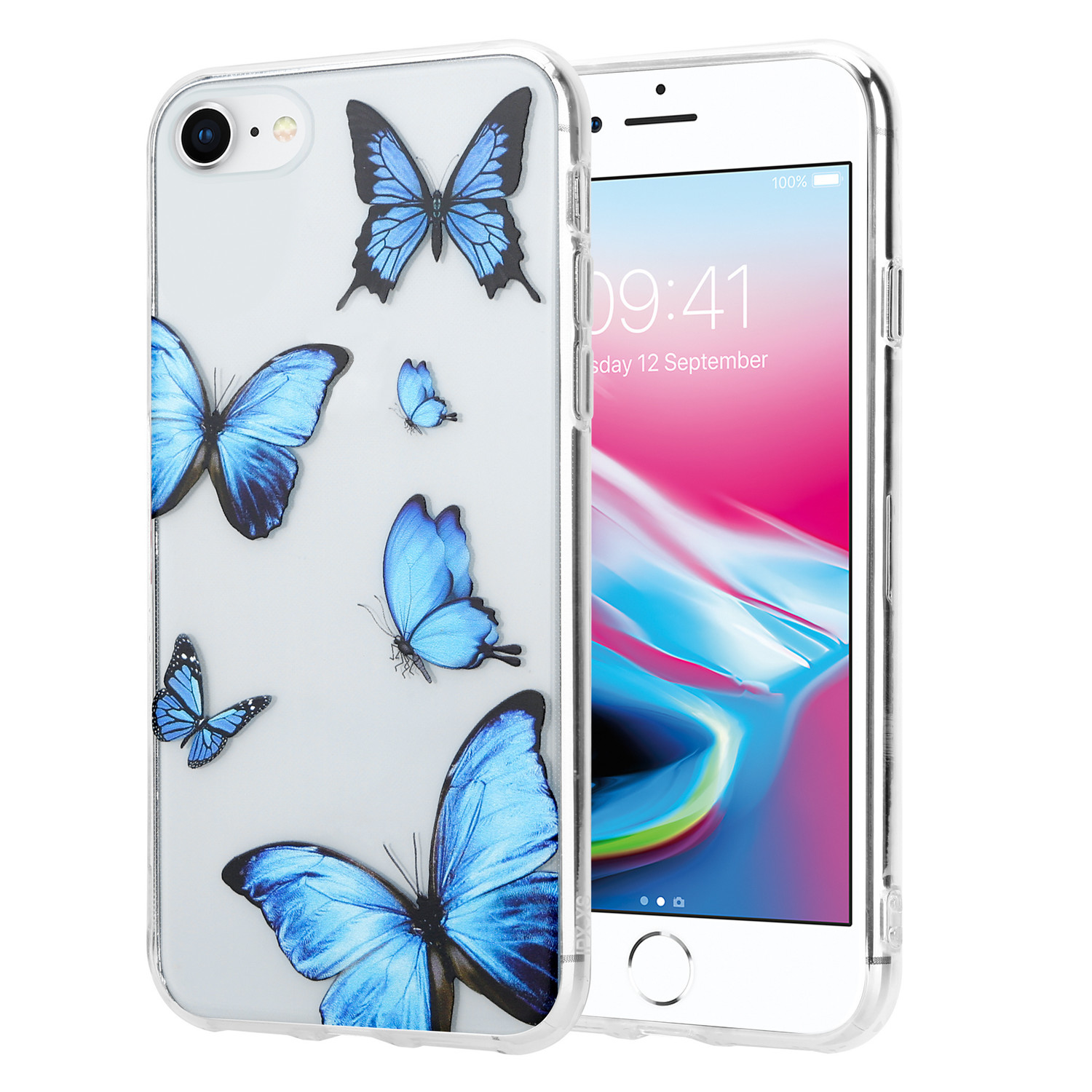 Funda iPhone SE 2020 Mariposas 