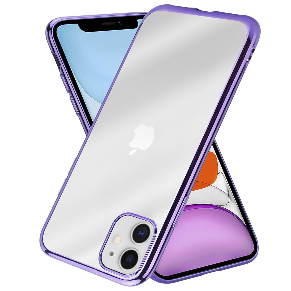 Funda Protectora iPhone 12 Mini Surcada Protector Cámara Deslizante Violeta  - Fundas y carcasas para teléfono móvil - Los mejores precios